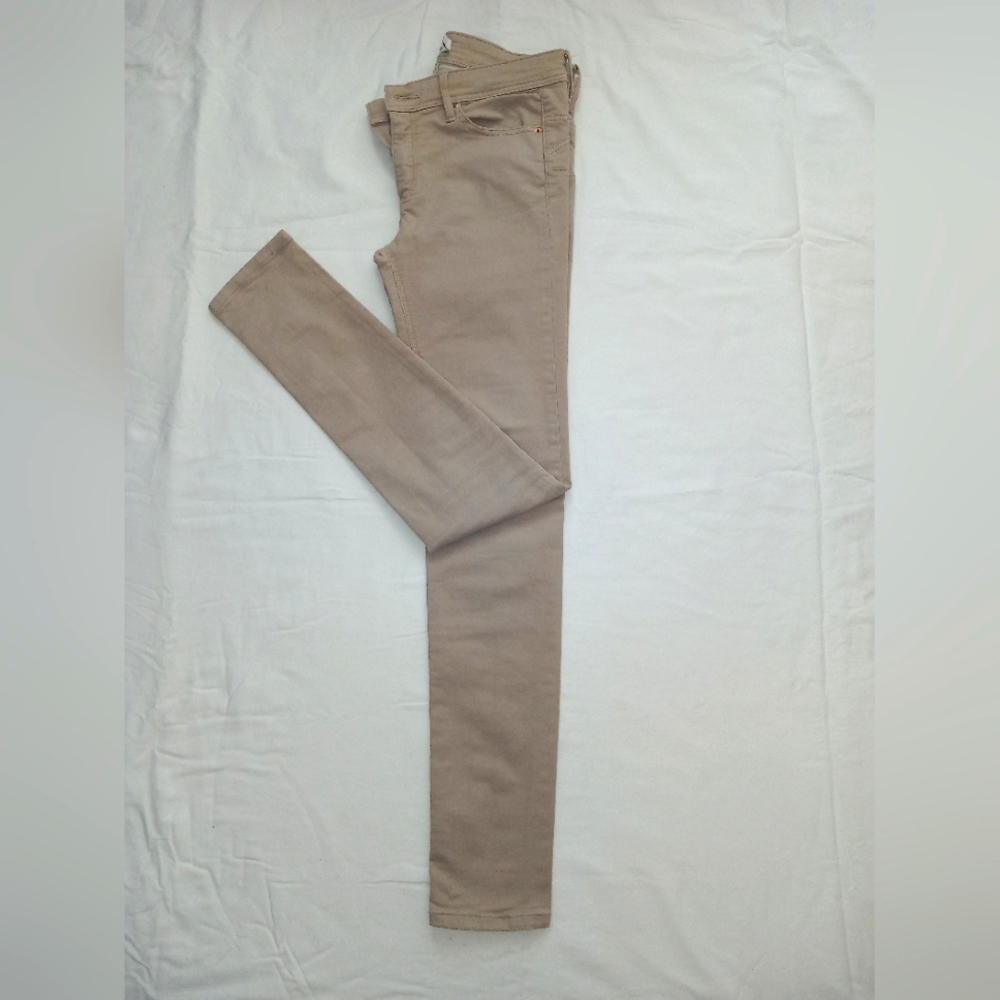 Stradivarius Tan Skinny Jean